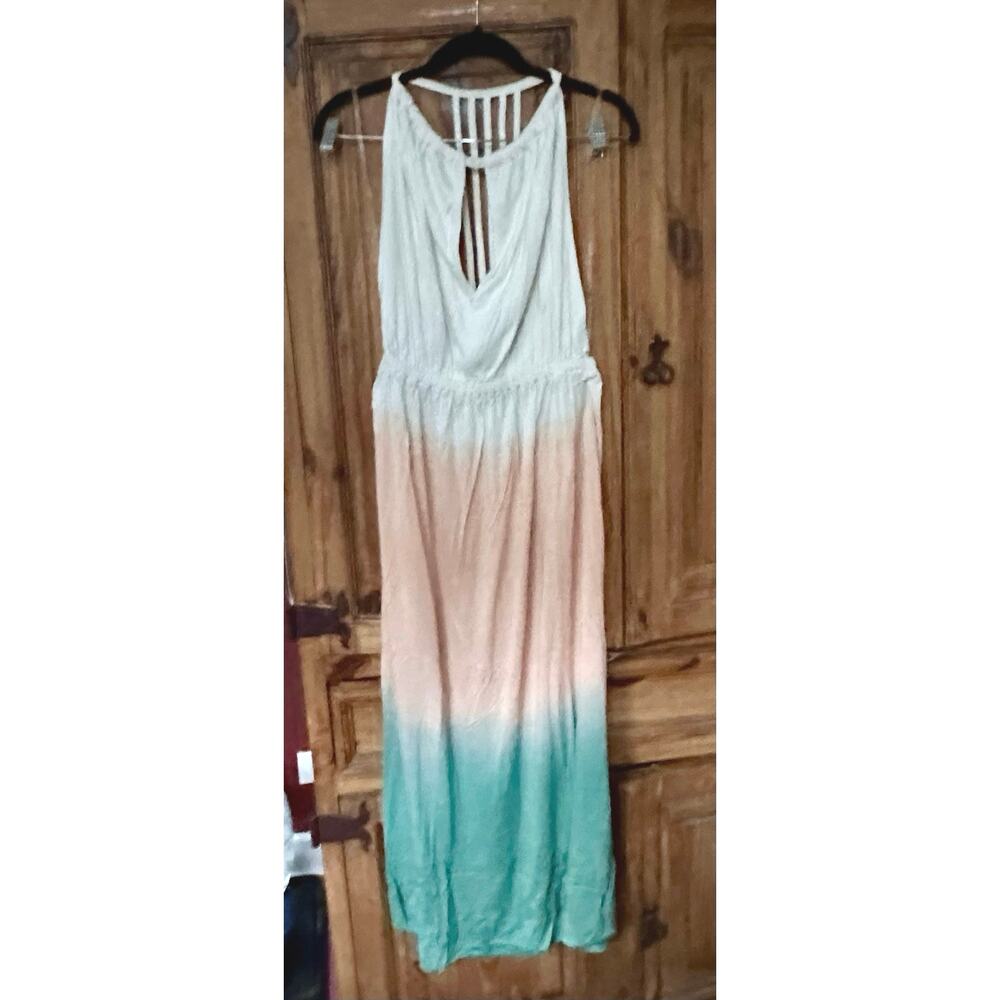 NWT Anthropologie BOEMO Ombre Maxi Dress women Size M - Picture 2 of 11